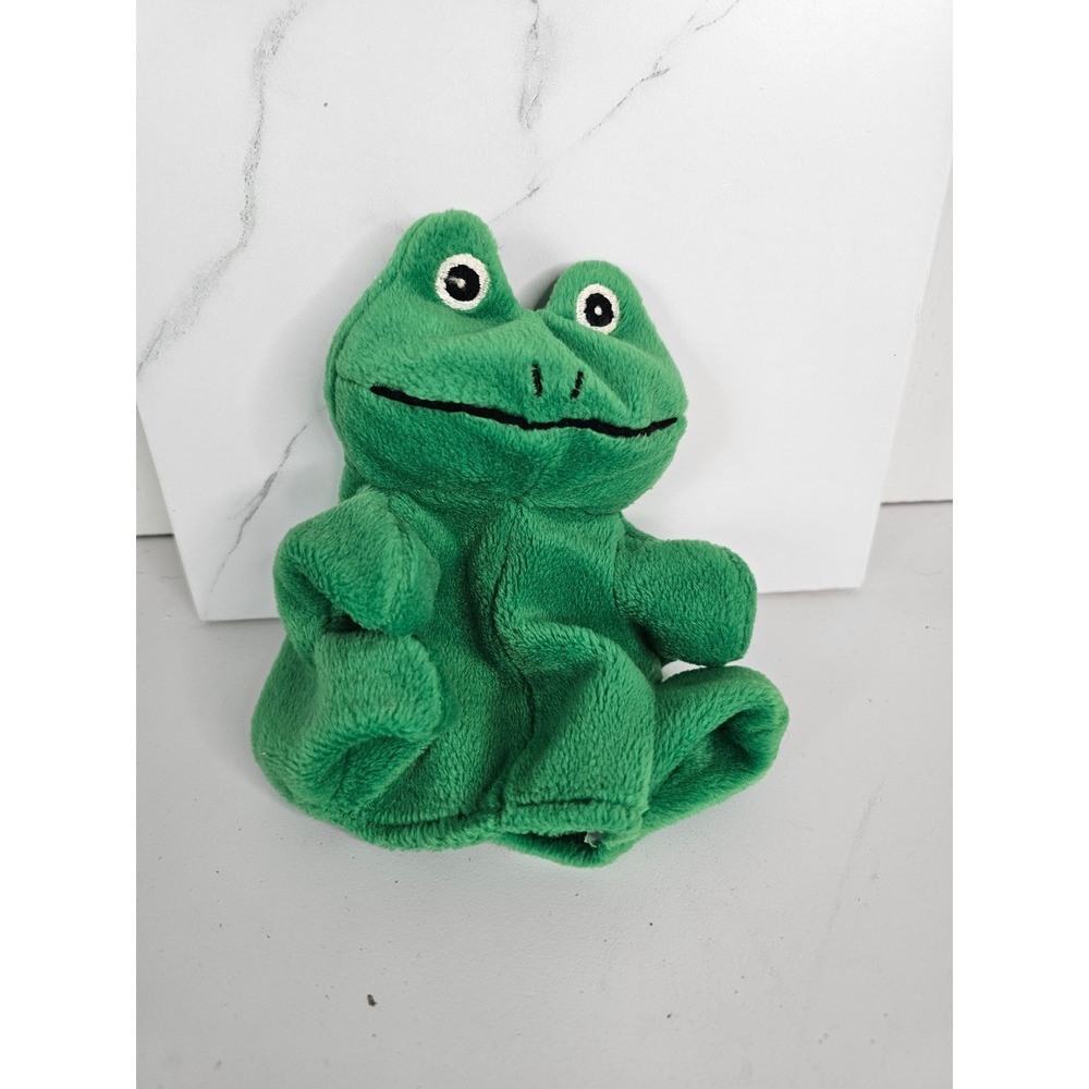 Arts Toys Green Frog Hand Puppet Plush California Children Families Partnership